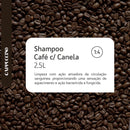 Shampoo Pet Café Com Canela Cappuccino 2,5L 1:1 Banho e Tosa Bubbles