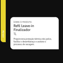 Leave-In Pet Refil Finalizador Pro (Ego) 1L Cães e Gatos Banho e Tosa Bubbles