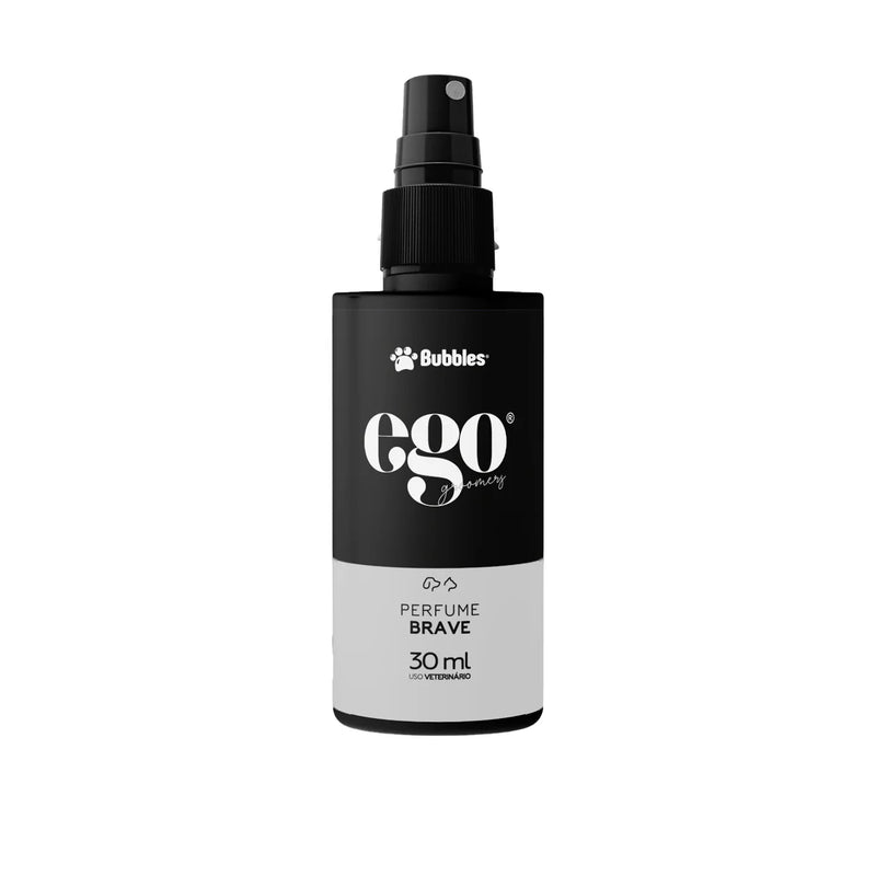 Perfume Pet Brave Pro (Ego) 500ml 30ml Cães e Gatos Banho e Tosa Bubbles