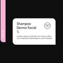 Shampoo Pet Dermo Facial Pro (Ego) 1L Cães e Gatos Banho e Tosa Bubbles