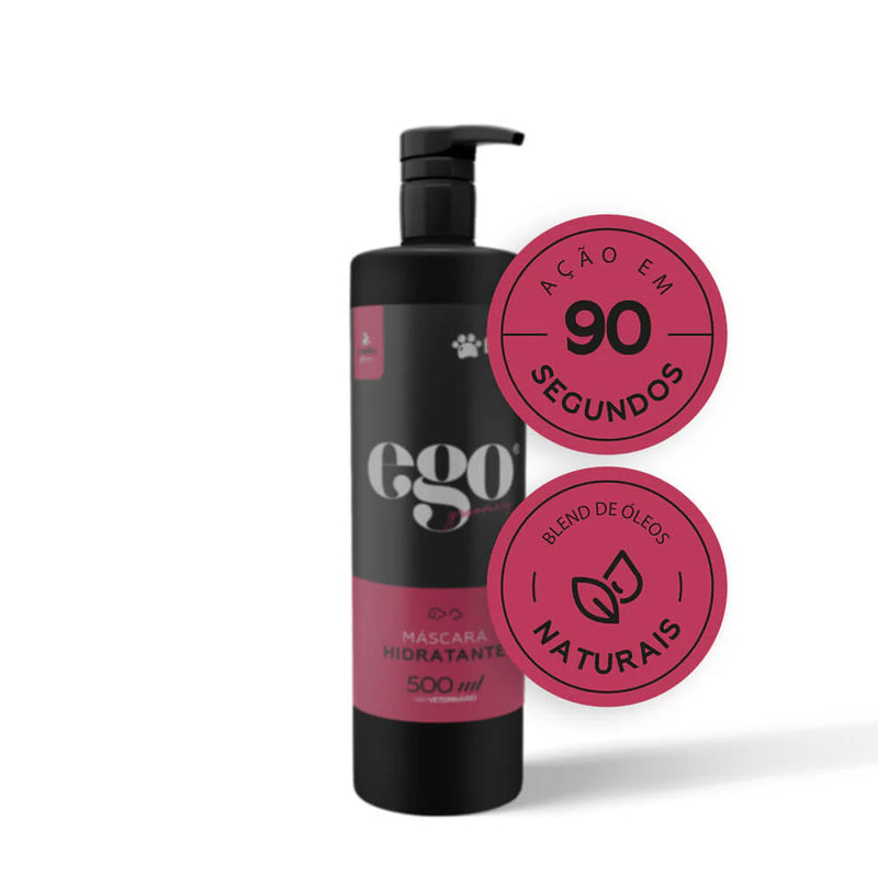 Máscara Hidratante Para Pets Pro (Ego) 500ml Cães e Gatos Banho e Tosa Bubbles