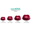 Comedouro para cachorro Stark.BOWL 350ml 550ml 1000ml 1900ml Atóxico Antiderrapante Fácil de limpar –  Stark Pet