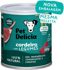 Ração Úmida Pet Delícia Cães Cordeiro com Legumes 320 g