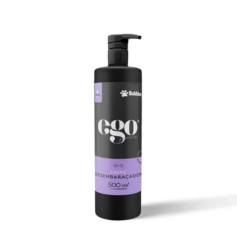 Creme Desembaraçador Para Pets Pro (Ego) 500ml Cães e Gatos Banho e Tosa Bubbles