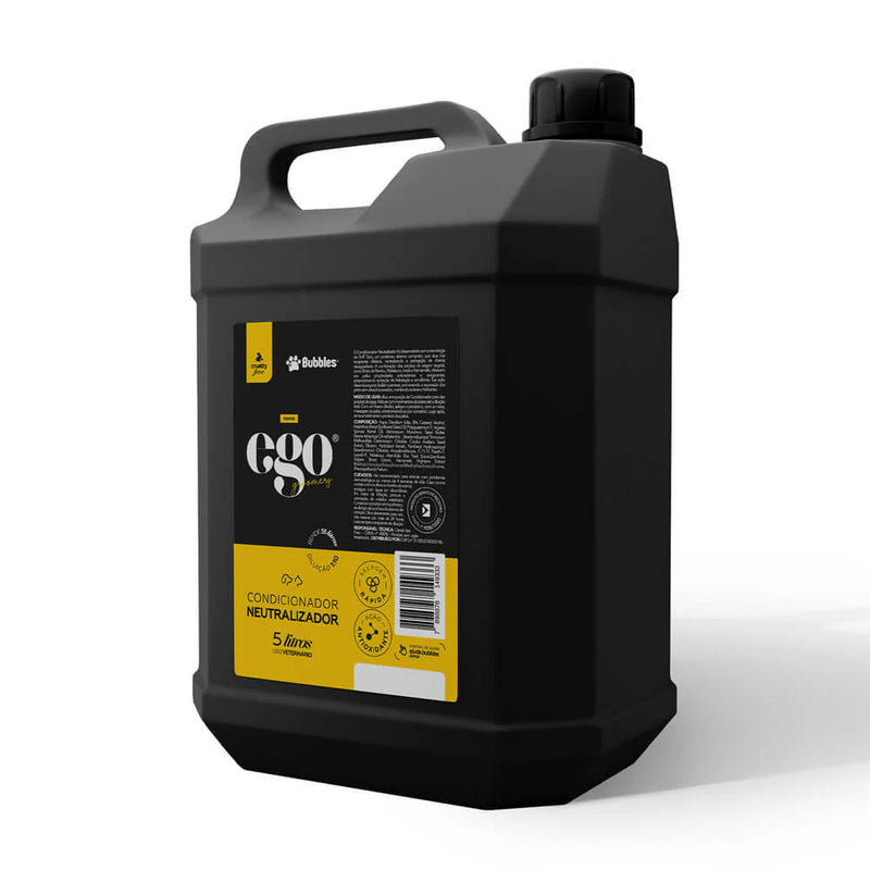 Condicionador Pet Neutralizador De Odores Ego 5L 1:10 Cães e Gatos Banho e Tosa Bubbles