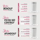 Kit Cronograma de Pelagem Para Pets Pro 3 itens  (Ego) 500ml Banho e Tosa Bubbles