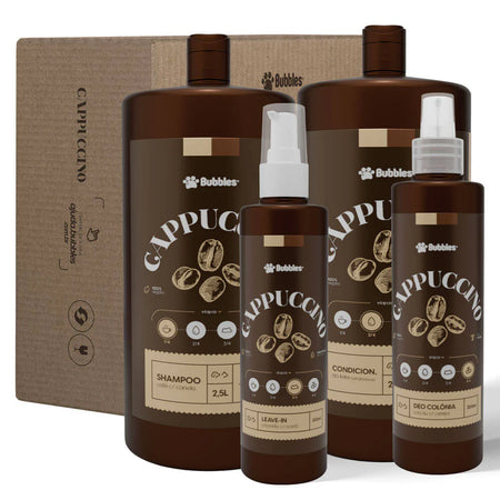 Kit Cappuccino Sensorial Bubbles Banho e Tosa Bubbles (4 ítens)