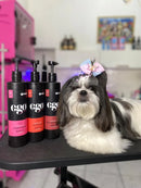 Kit Cronograma de Pelagem Para Pets Pro 3 itens  (Ego) 500ml Banho e Tosa Bubbles