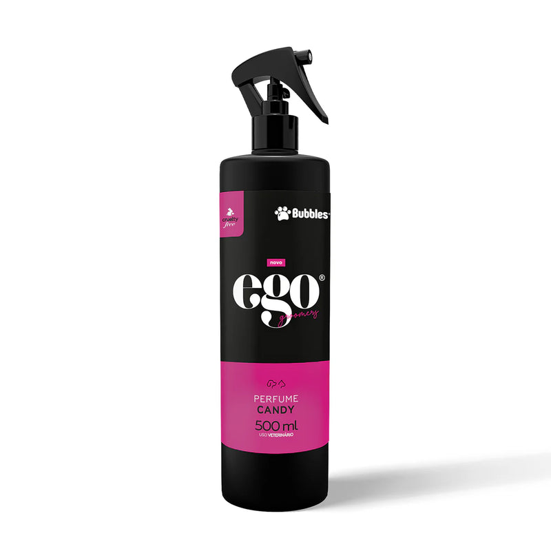 Perfume Pet Candy Pro (Ego) 500ml 30ml Cães e Gatos Banho e Tosa Bubbles