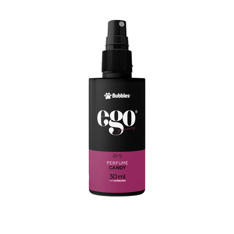 Perfume Pet Candy Pro (Ego) 500ml 30ml Cães e Gatos Banho e Tosa Bubbles