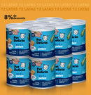 Kit 12 Unidades Pet Delícia Filé de Peixe 320g Gatos