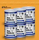 Kit 6 Unidades Pet Delícia Hipercalórica 320 g Cães